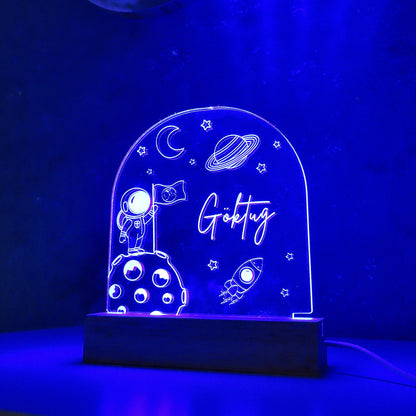 LED-Nachtlicht mit Namen - Jungen Edition